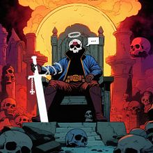 All My Friends Are Dead. Un progetto di Illustrazione tradizionale, Character design, Illustrazione digitale e Fumetto di Jason-Samuel Hateart - 25.03.2023
