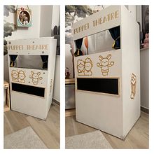Puppet Theatre. Arts, and Crafts project by Ariana Villalonga - 05.24.2023