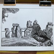 My project for course: Dip Pen and Ink Illustration: Capturing The Natural World. Sketching, Drawing, Artistic Drawing, Sketchbook, Ink Illustration, and Naturalistic Illustration project by emik_wiles - 05.24.2023