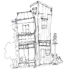 My project for course: Expressive Architectural Sketching with Colored Markers. Sketching, Drawing, Architectural Illustration, Sketchbook & Ink Illustration project by Swara - 05.24.2023