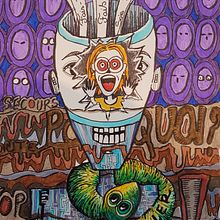 Mon projet du cours : Illustration artistique : dessinez votre imaginaire. Projekt z dziedziny Trad, c, jna ilustracja,  Malarstwo, Kreat, wność, R, sunek ołówkiem,  R i sunek użytkownika Sophie BORGHESI - 24.05.2023