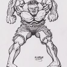 Mon projet du cours : Illustration pour BD : anatomie d’un super-héros. Un progetto di Illustrazione tradizionale, Character design, Fumetto, Disegno a matita e Disegno anatomico di Noel J. Labelle - 12.07.2023