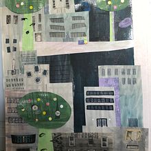Mon projet du cours : Illustration d’histoires avec du papier. Projekt z dziedziny Trad, c, jna ilustracja,  Kolaż, Papercraft, Ilustracje dla dzieci, Kreat, wne zabaw, z dziećmi i Narracja użytkownika fabiennebegonia - 25.05.2023