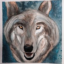 My project for course: Expressive Animal Portraits in Watercolor. Un proyecto de Ilustración tradicional, Pintura a la acuarela, Dibujo realista e Ilustración naturalista				 de giuseppe_m - 28.05.2023