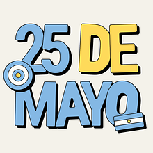 Revolución de mayo . % Andrea Eichenberger tarafından hazırlanan Hareketli Grafikler, Tasarım, Animas, Ve on projesi - 05.25.2023