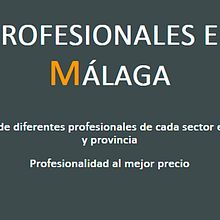 Profesionales en Málaga. Un proyecto de Diseño Web y Desarrollo Web de Borja Guerrero - 26.05.2023