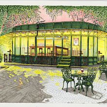 The Cocktail bar Sofia. Un progetto di Illustrazione tradizionale di missmtoday - 24.04.2023