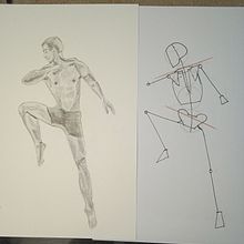 Mi proyecto del curso: Dibujo anatómico para principiantes. Un proyecto de Bellas Artes, Bocetado, Dibujo a lápiz, Dibujo, Dibujo realista y Dibujo anatómico de Angélica Botero - 26.05.2023