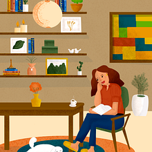 Meu projeto do curso: Ilustração digital colorida no Procreate. Un progetto di Illustrazione tradizionale, Disegno, Illustrazione digitale e Disegno digitale di phillipe3652 - 25.05.2023