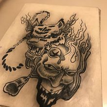 Mi proyecto del curso: Tatuaje para principiantes. Tattoo Design project by Julian Mora - 05.26.2023