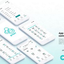 GotPet - App para control y cuidado de mascotas. Un proyecto de Diseño, UX / UI e Ilustración tradicional de Javier Dorneles Muñoz - 26.05.2023