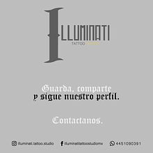 ILLUMINAT TATTOO STUDIO. Un progetto di Design, Illustrazione tradizionale, Pubblicità, Fotografia, Design di accessori, Animazione, Direzione artistica, Consulenza creativa, Gestione progetti di design, Educazione, Graphic design, Marketing, Pittura, Tipografia, Calligrafia, Fumetto, Street Art, Stop motion, Social media, Lettering, Ritocco fotografico, Illustrazione vettoriale, Animazione 2D, Bozzetti, Creatività, Disegno a matita, Design di poster , Design di loghi, Fotografia con smartphone, Fotografia di prodotti, Fotografia di moda, Fotografia di ritratto, Illuminazione fotografica, Illustrazione digitale, Stor, telling, Stor, board, Fotografia in studio, Gestione di un portfolio, Marketing digitale, Arte concettuale, Disegno artistico, Illustrazione infantile, Instagram, Design di tatuaggi, Content marketing, Pittura acrilica, Lettering digitale, E-commerce, Fotografia pubblicitaria, Fotografia per Instagram, Comunicazione, Design per i social network, Marketing per Instagram, Fotografia architettonica, Illustrazione con inchiostro, Autoritratto fotografico, Matte painting, Manga, Pittura decorativa, Illustrazione di moda, Design di presentazioni e Textile Design di Germán Vergil Lemus - 27.05.2023