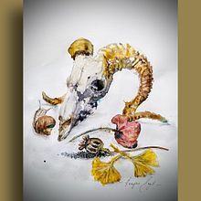My project for course: Botanical Watercolor Painting of the Natural World. Un progetto di Belle arti, Pittura, Pittura ad acquerello, Illustrazione botanica e Illustrazione naturalistica di Sabine Nimz - 27.05.2023