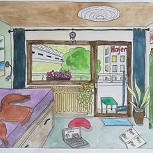 Mein Abschlussprojekt für den Kurs: Die Sketching Kunst: Transformiere Skizzen in Kunst. Traditional illustration, Pencil Drawing, Drawing, and Sketchbook project by Anna Rudolph - 05.27.2023