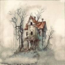 Il mio progetto del corso: Luoghi immaginari: disegna, colora e digitalizza con Photoshop. Sketching, Drawing, Digital Illustration, Architectural Illustration, and Narrative project by Georgia De Angelis - 05.27.2023