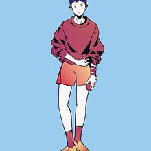 Il mio progetto del corso: Illustrazione di personaggi dinamici. Traditional illustration, Character Design, Comic, Creativit, Drawing, Digital Drawing, and Manga project by titanzqul - 05.27.2023