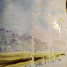 Mein Abschlussprojekt für den Kurs: Verträumte Aquarell-Landschaften: Halte Licht fest . % jolie_s tarafından hazırlanan Tablo, Ve Suluboya Resim projesi - 05.25.2023