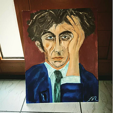 Despair. Painting, and Traditional illustration project by Konstantina Papagiannopoulou - 03.27.2023