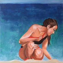 Un'estate al mare (2). Un proyecto de Pintura al óleo de marina - 28.05.2023