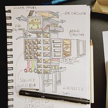 My project for course: Architectural Drawing: From Imagination to Conceptualization. Un progetto di Architettura, Bozzetti, Disegno e Illustrazione architettonica di Ahmed Kamara - 28.05.2023