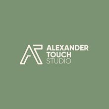 ALEXANDER TOUCH STUDIO © | Visual Identity Brand. Un proyecto de Diseño de logotipos, Br, ing e Identidad, Diseño de papelería				 y Diseño de Mustapha Benaouda - 28.05.2023