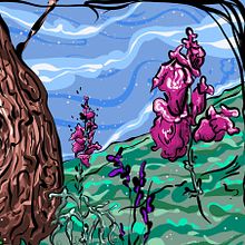 Bosque de Santa Maria Pr. 2. Traditional illustration, Digital Illustration, Children's Illustration, Botanical Illustration, Naturalistic Illustration, Fine Arts & Ink Illustration project by Laia Sallent - 05.29.2023