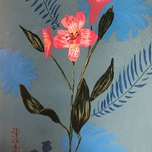 Mi proyecto del curso: Pintura botánica con acrílico. Een project van Schilderij,  Acr y lschilderij van Josefina Quiceno Gutierrez - 29.05.2023