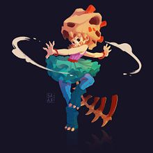 My project for course: Fantasy Character Design in Procreate. Traditional illustration, Character Design, Digital Illustration, Digital Drawing, and Digital Painting project by Sara Blasius - 05.29.2023