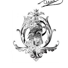 Mi proyecto del curso: Diseño e ilustración digital de tatuajes con Procreate. Un progetto di Illustrazione tradizionale, Graphic design, Illustrazione digitale, Design di tatuaggi e Disegno digitale di Zaira Marti - 29.05.2023