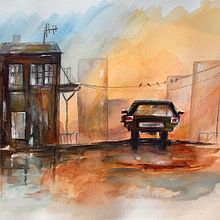 My project for course: Expressive Watercolor Painting: Create Compelling Illustrations. Projekt z dziedziny  Sztuki piękne,  Malarstwo i Malowanie akwarelą użytkownika Pernille Dysthe - 29.05.2023