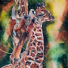 Nurture. Projekt z dziedziny Ilustracja naturalist, czna i Malowanie akwarelą użytkownika Zion Alfred Dizon - 11.03.2023