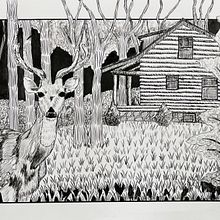 My project for course: Dip Pen and Ink Illustration: Capturing The Natural World. Un progetto di Bozzetti, Disegno, Disegno artistico, Sketchbook, Illustrazione con inchiostro e Illustrazione naturalistica di deepnagra96 - 29.05.2023