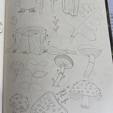 My project for course: Drawing Journal: Create Fantasy Characters. Een project van Ontwerp van personages,  Schetsen, Tekening met potlood,  Tekening y Sketchbook van marionlaine - 30.05.2023