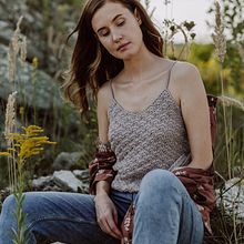 Mist Cami crochet pattern. Un projet de Crochet , et Artisanat de Linda Skuja - 30.05.2023
