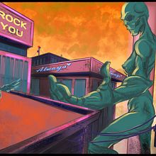 Mi proyecto del curso: Concept Art: introducción al diseño de escenarios. Traditional illustration, Film, Video, TV, Animation, Digital Illustration, Video Games, Concept Art, and Game Design project by Alejandro Mendoza - 05.30.2023