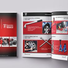 Repuestos Kikauto. Automotive Design, Stationer, and Design project by Evelina Salas Pérez - 05.30.2023