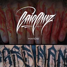 HANDS LETTERING Ein Projekt aus dem Bereich Tattoodesign, H und Lettering von Caio Cruz - 31.05.2023