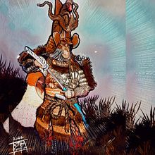 RAFA BONFIM - 1 PORTIFOLIO VISUAL ART. Traditional illustration, Design, Character Design, Fine Arts, Painting, Comic, Manga, and Editorial Illustration project by Rafael Bonfim - 05.31.2023