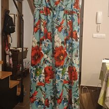Vestido veraniego con estampado de flores. Costura, Design de moda, e Modelagem e confecção projeto de Genoveva Garrido Limones - 31.05.2023