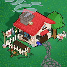 A COZY CORNER. Un proyecto de Ilustración tradicional, Ilustración digital, Diseño de espacios y Concept Art de Paula Aneas García - 25.05.2023
