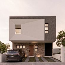 Casa AMR. Design, Architecture, Interior Design, Interior Architecture, Digital Architecture, and ArchVIZ project by Samantha Rizo - 05.10.2023