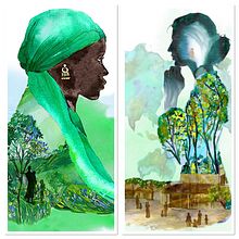 The Gates Foundation illustrations . Traditional illustration project by Jessica Durrant - 01.01.2023