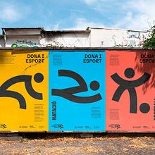 Càtedra Dona i Esport - Generalitat Valenciana . Un progetto di Br, ing, Br, identit, Design di loghi e Graphic design di Pistacho Studio - 01.06.2023