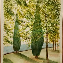 Il mio progetto del corso: Paesaggi incantevoli ad acquerello: dipingi con la luce Ein Projekt aus dem Bereich Malerei und Aquarellmalerei von Lucia Corazza - 01.06.2023