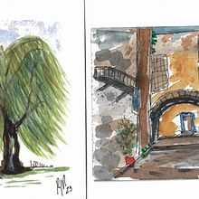 Practicas Ein Projekt aus dem Bereich Aquarellmalerei und Sketchbook von Roberto Justo Robiolo - 02.06.2023