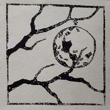 Mon projet du cours : Gravure contemporaine au linoléum. Ilustração tradicional, Artesanato, Artes plásticas, Estampagem e Ilustração com tinta projeto de Charlotte Boureux - 02.06.2023