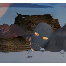 Il mio progetto del corso: Ambienti futuristici 3D con Photoshop e Blender. 3D, Photograph, Post-production, Photo Retouching, and 3D Modeling project by yo_mat_93 - 06.01.2023
