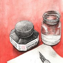 Illustrated Diary: Fill Your Sketchbook with Experiences - Comic Ink . Ilustrasi tradisional, Membuat sketsa, Menggambar, Buku sketsa & Ilustrasi Tinta proyek oleh Bảo Nguyễn Quang - 04.02.2023