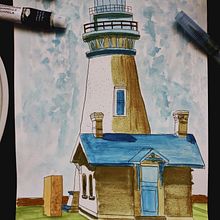 My project for course: Architectural Sketching with Watercolor and Ink. Un progetto di Bozzetti, Disegno, Pittura ad acquerello, Illustrazione architettonica, Sketchbook e Illustrazione con inchiostro di Ahmed Kamara - 03.06.2023