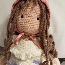 <mi primera muñeca "Lily Ann" Ein Projekt aus dem Bereich Amigurumi von Ana Talavera Isla - 01.06.2023